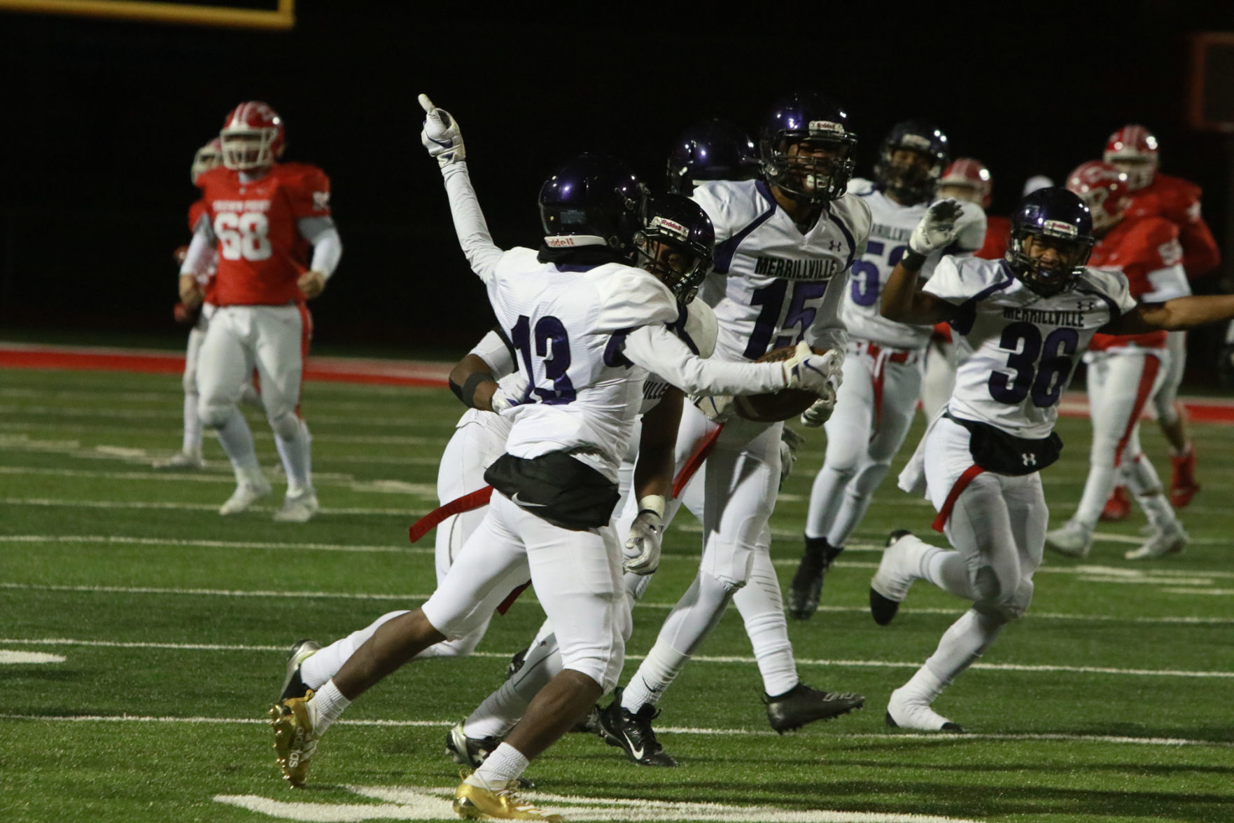 Gallery: Football Sectional - Merrillville at Crown Point
